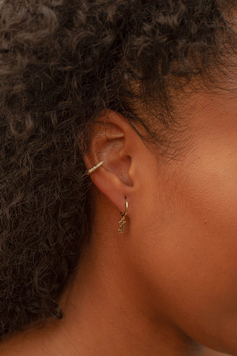 Diamond Ear Cuff