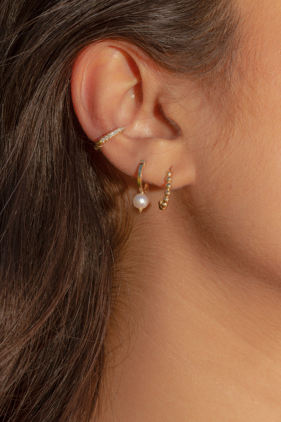Diamond Ear Cuff