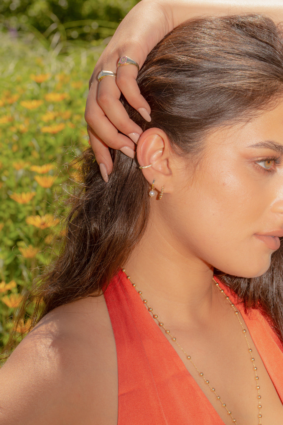 Diamond Ear Cuff