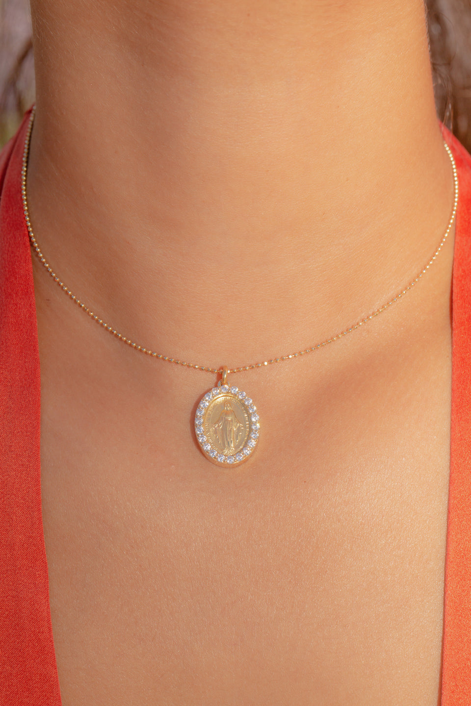Miraculous Mary Necklace