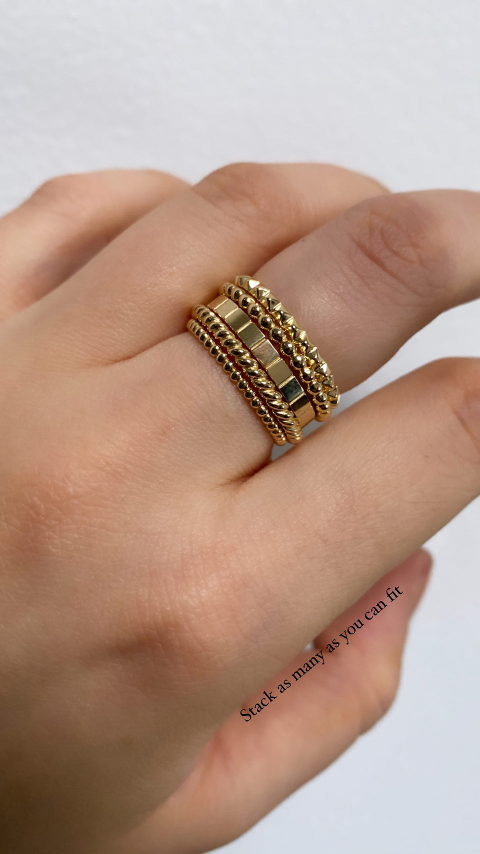 Brick Stack Ring