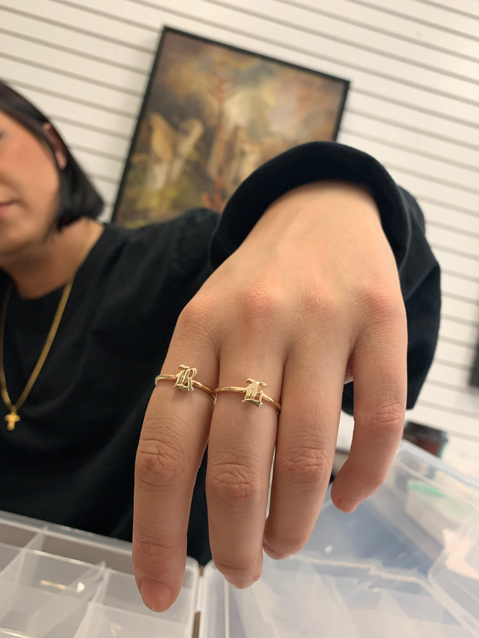 The Initial Stacking Ring
